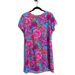 Jude Connally Ella Paisley Print Shift Dress
